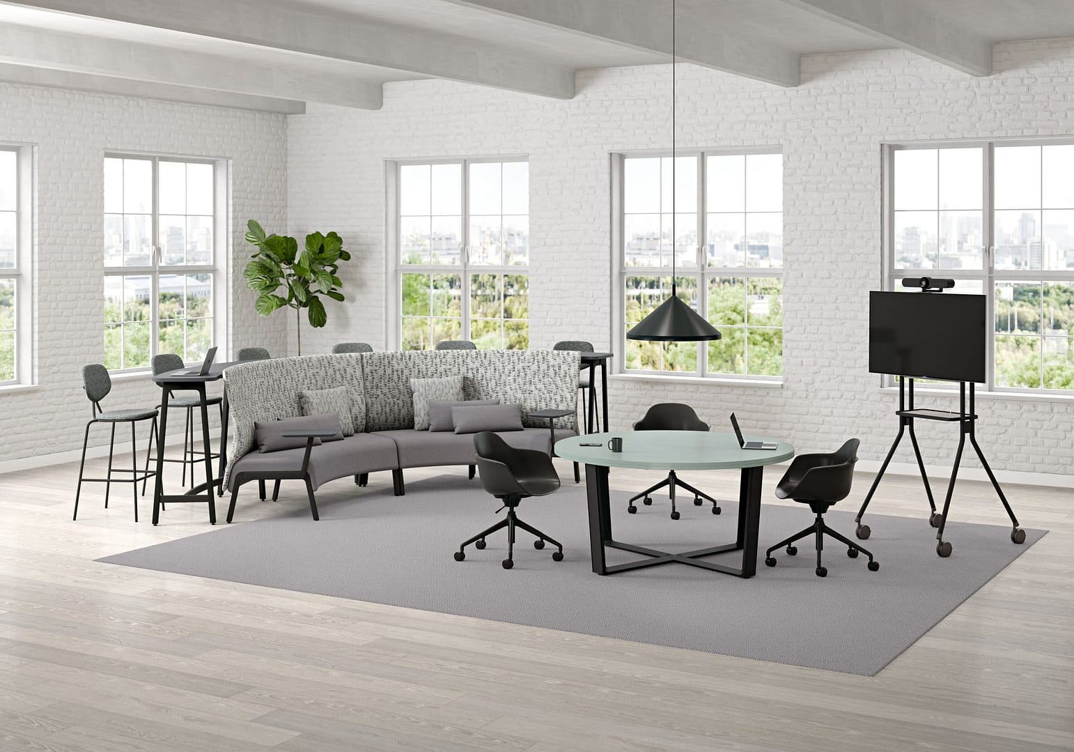 Medium-Round-Table-Chroma-Finish-Painted-Legs